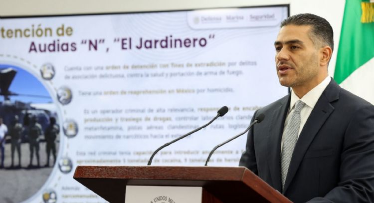 La captura de “El Jardinero” fue íntegramente ejecutada por autoridades mexicanas: Harfuch