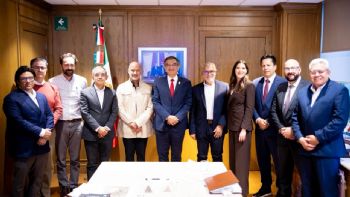 Gestiona Tamaulipas con la SICT impulso a infraestructura carretera y ferroviaria para fortalecer la