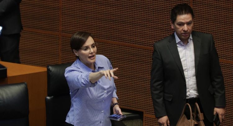 Así celebró Lilly Téllez la acusación de EU contra Rubén Rocha Moya