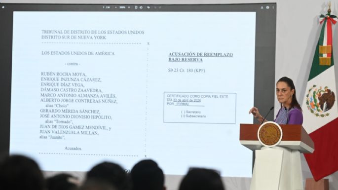 "No hay nada que temer": Sheinbaum a Rocha Moya tras acusación por vínculos con Cártel de Sinaloa (Video)