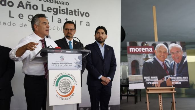 "Alito" Moreno exige que Rubén Rocha Moya se entregue a EU