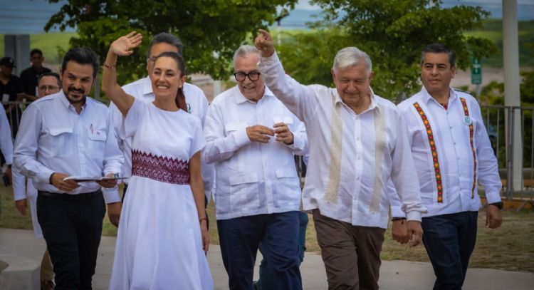 Así han cobijado López Obrador, Sheinbaum y Morena a Rocha Moya