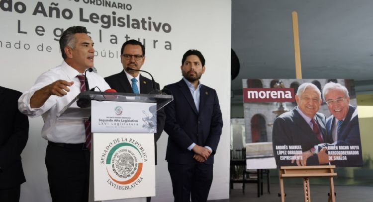 "Alito" Moreno exige que Rubén Rocha Moya se entregue a EU