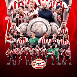 PSV Eindhoven es campeón de la Eredivisie; llegó a 27 títulos de liga