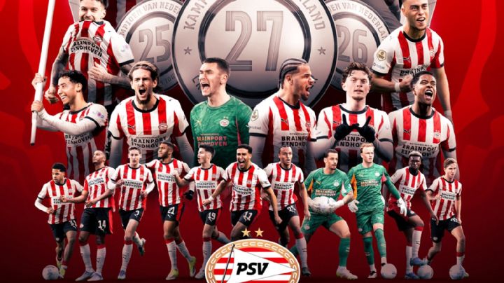 PSV Eindhoven es campeón de la Eredivisie; llegó a 27 títulos de liga