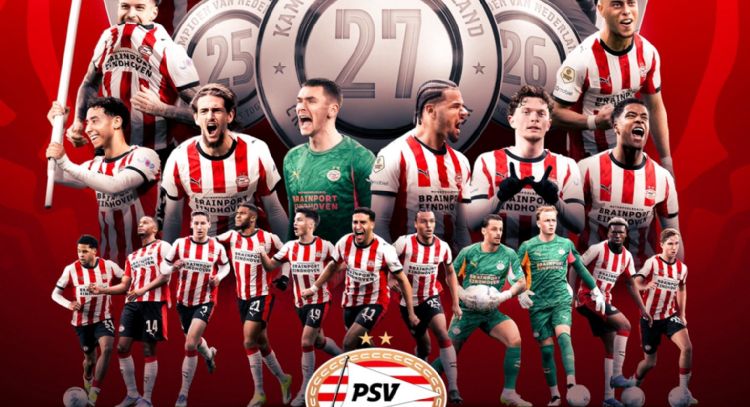 PSV Eindhoven es campeón de la Eredivisie; llegó a 27 títulos de liga