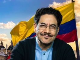 El candidato presidencial colombiano, Iván Cepeda se reúne por segunda vez con Sheinbaum en México