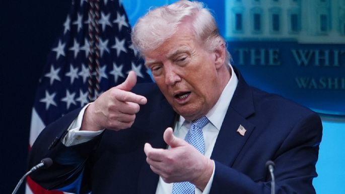 Trump mantiene amenaza de atacar plantas energéticas y la infraestructura civil de Irán