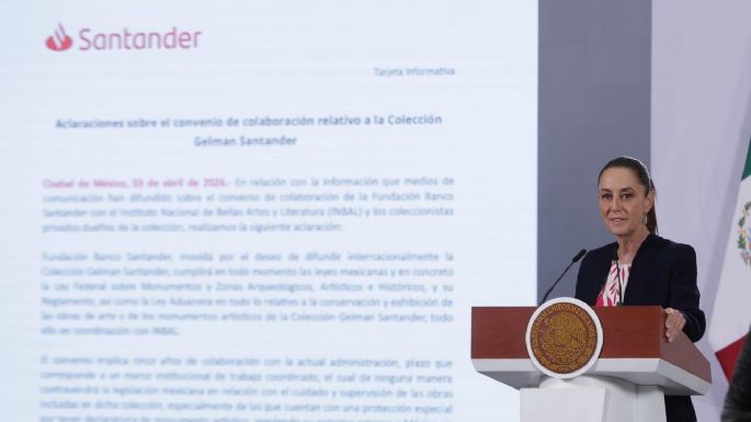 Sheinbaum reprocha a The Guardian por difundir crítica sobre la Colección Gelman