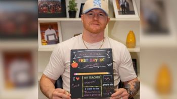 Saúl ‘Canelo’ Álvarez da un giro fuera del boxeo y entra a la universidad