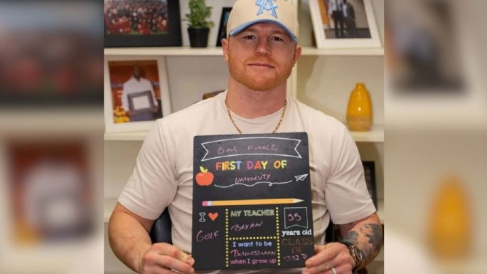 Saúl ‘Canelo’ Álvarez da un giro fuera del boxeo y entra a la universidad