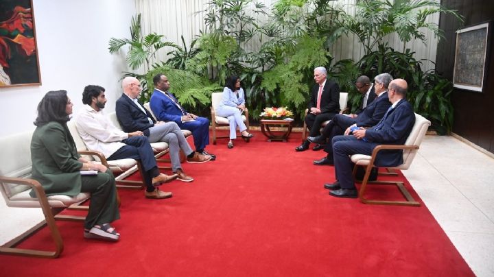 Díaz-Canel recibe a congresistas demócratas de EU y reitera su disposición al diálogo