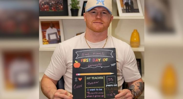 Saúl ‘Canelo’ Álvarez da un giro fuera del boxeo y entra a la universidad