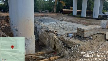 Tren Maya: empresa detrás del descarrilamiento en Izamal ahora enfrenta hundimiento de pilotes