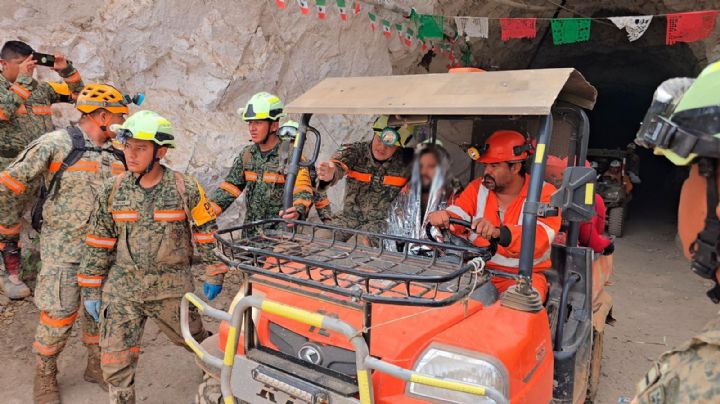 Minero originario de Durango es rescatado a 14 días del accidente en Santa Fe, Sinaloa