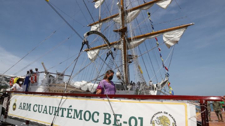 A casi un año del accidente, el Senado autoriza viaje del Buque Escuela Cuauhtémoc