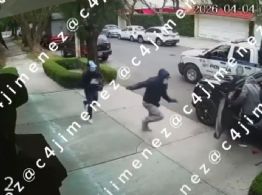 Policía se enfrenta a balazos con ladrones en Lomas de Chapultepec; un muerto (Video)