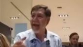 Foto ilustrativa de la nota titulada: "¡Ratero! ¡Narco!": increpan a Fernández Noroña en restaurante (Video)