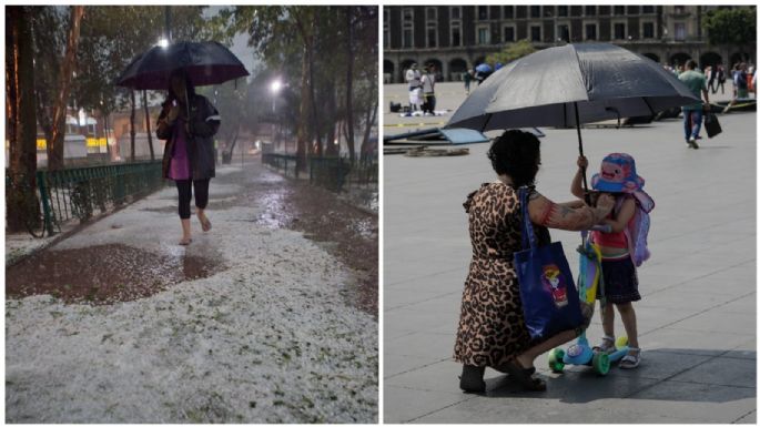 Alertas en CDMX: advierten caída de granizo para la noche del viernes y calor el sábado