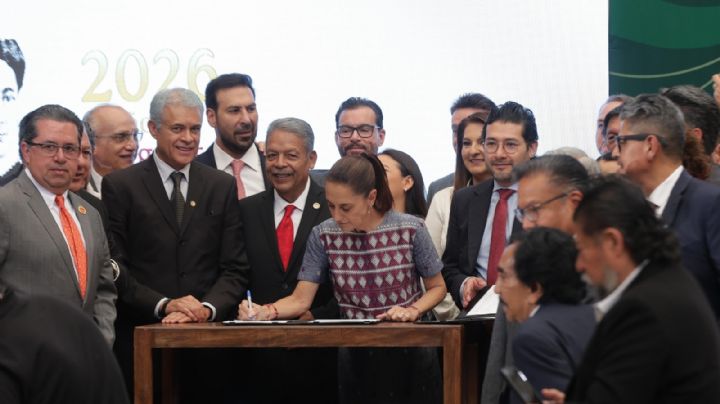 Líderes sindicales ofrecen su apoyo a Sheinbaum ante acusación judicial contra Rocha Moya