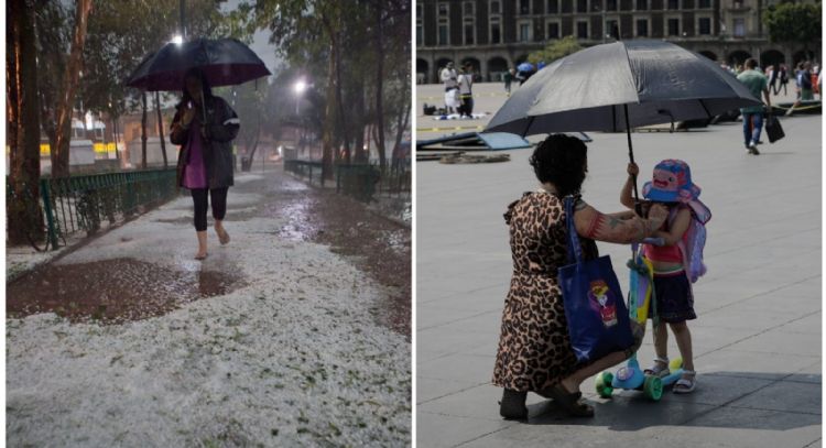 Alertas en CDMX: advierten caída de granizo para la noche del viernes y calor el sábado
