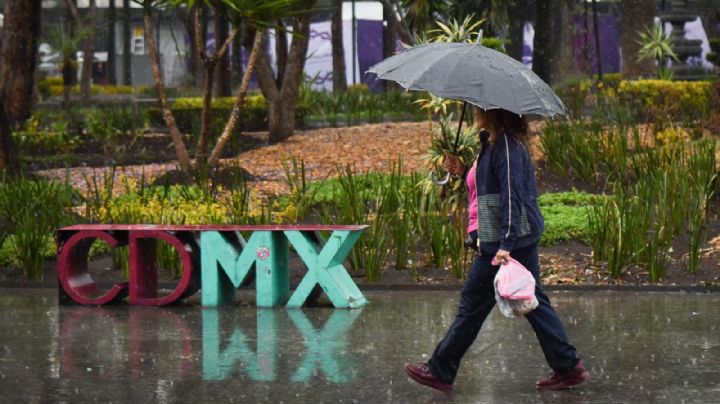 Alerta amarilla en CDMX este domingo por lluvias y vientos fuertes con posible granizo
