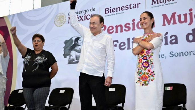 Sheinbaum y Durazo respaldan a más de 70 mil mujeres sonorenses con Pensión Bienestar
