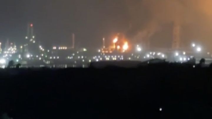 Explosión en refinería de Pemex en Salinas Cruz, Oaxaca; seis personas lesionadas (Video)