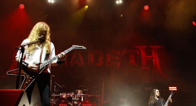 Épica despedida de Megadeth en la Arena CDMX