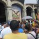 Transportistas sitian el Palacio de Gobierno de Morelos y logran aumento de tarifa