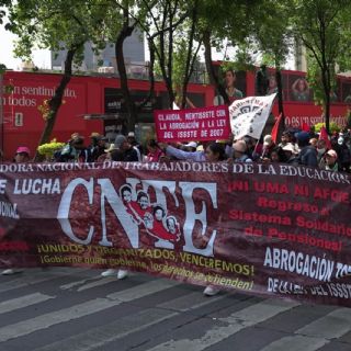 Esta es la ruta anunciada por la CNTE para la marcha del viernes en CDMX