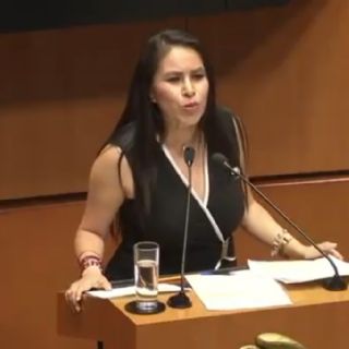 Senadora dice que en Morena sí se saben las frases de Benito Juárez, y lo cita mal (Video)