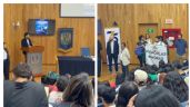 Foto ilustrativa de la nota titulada: Corren al secretario del Trabajo de una conferencia en la UNAM (Video)