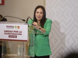 PVEM rechaza nepotismo pero perfila a esposa del gobernador de SLP como candidata para 2027