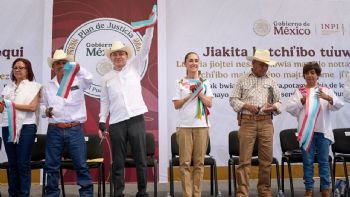 Con el Plan de Justicia Yaqui, Durazo y Sheinbaum fortalecen educación indígena; operan 27 comedores