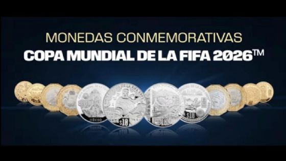 Banxico lanza monedas conmemorativas del Mundial 2026 (Video)