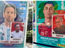 Intervienen exposición sobre álbum del Mundial con estampas de "narcopolíticos"