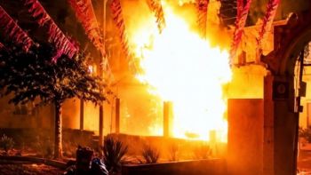 Explosión de tanques de gas por pirotecnia durante fiestas patronales deja 13 lesionados en Amatitán