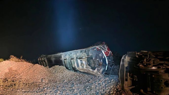 Dos locomotoras de Ferrosur se descarrilaron en Cumbres de Acultzingo, Veracruz