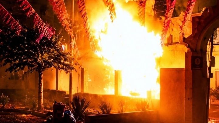 Explosión de tanques de gas por pirotecnia durante fiestas patronales deja 25 lesionados en Amatitán