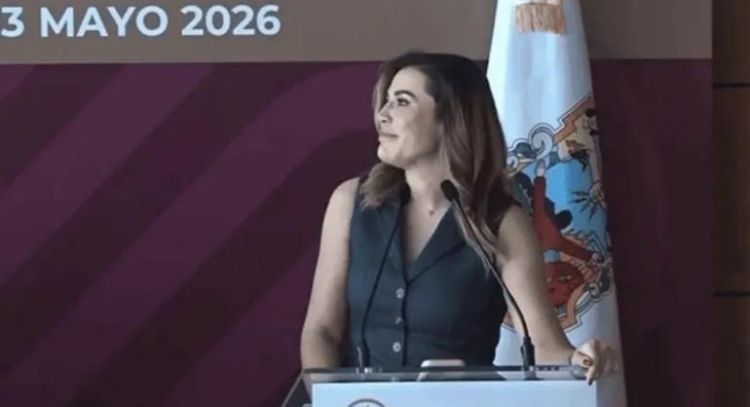 Marina del Pilar Ávila se queda sin luz en plena conferencia donde negaba apagones en Mexicali