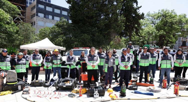 Brugada activa el operativo “Tlaloque 2.0” para hacer frente a temporada de lluvias