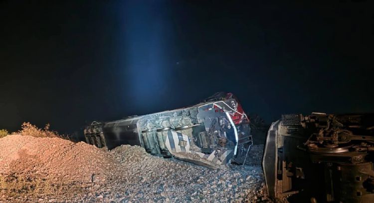 Dos locomotoras de Ferrosur se descarrilaron en Cumbres de Acultzingo, Veracruz