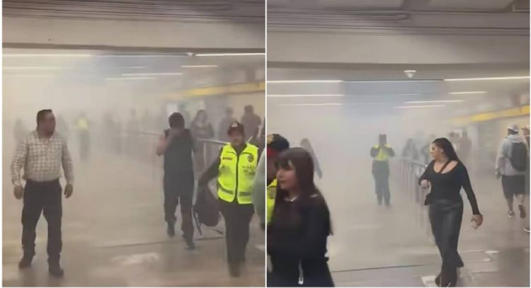 Lanzan petardos durante riña en estación La Raza del Metro; una persona resultó herida