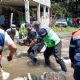 Megafuga de agua afecta 25 viviendas en los límites de Xochimilco y Tlalpan