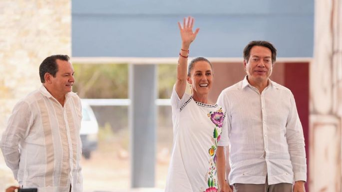 Ningún gobierno frenará la Cuarta Transformación: Sheinbaum en su gira por Yucatán