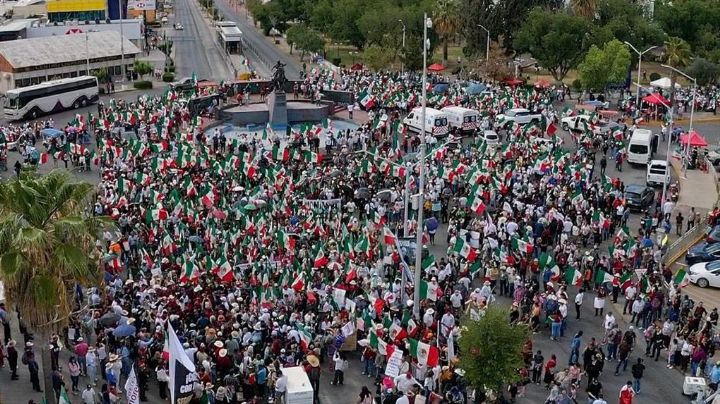 Ariadna Montiel asegura que marcha contra Maru Campos reunió 20 mil personas en Chihuahua