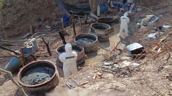 Desmantelan cinco narcolaboratorios en Jalisco, Nayarit y Sinaloa