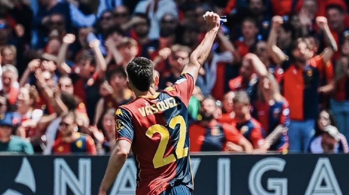Johan Vásquez anotó gol en la derrota 2-1 del Milan vs. Genoa (Video)