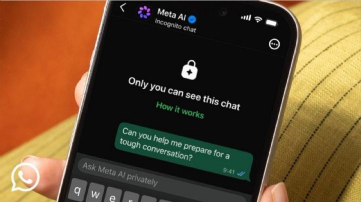WhatsApp presenta el chat de incógnito para hablar de manera privada con Meta AI
